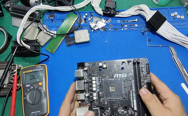 孝昌华硕电脑主板维修